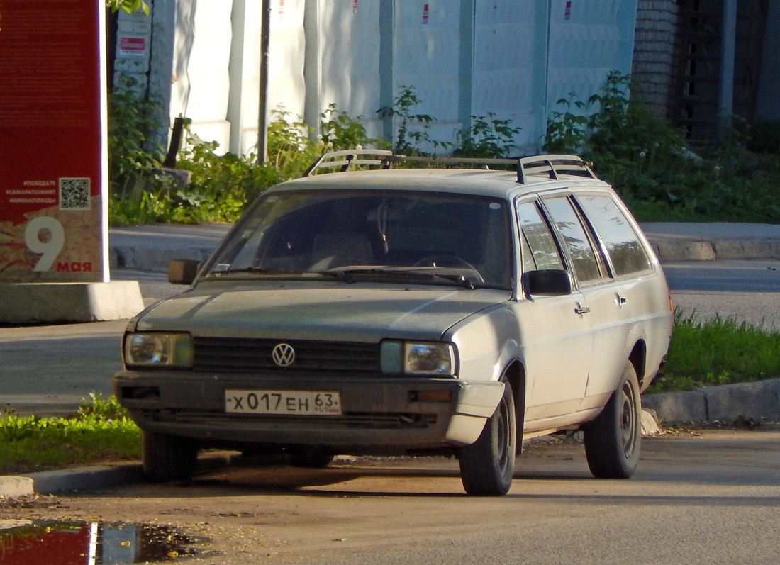 Самарская область, № Х 017 ЕН 63 — Volkswagen Passat (B2) '80-88