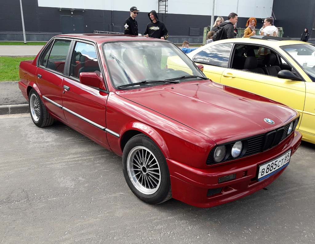 Тверская область, № В 885 СТ 69 — BMW 3 Series (E30) '82-94; Тверская область — Открытие сезона 2023 Тверского ретро-клуба