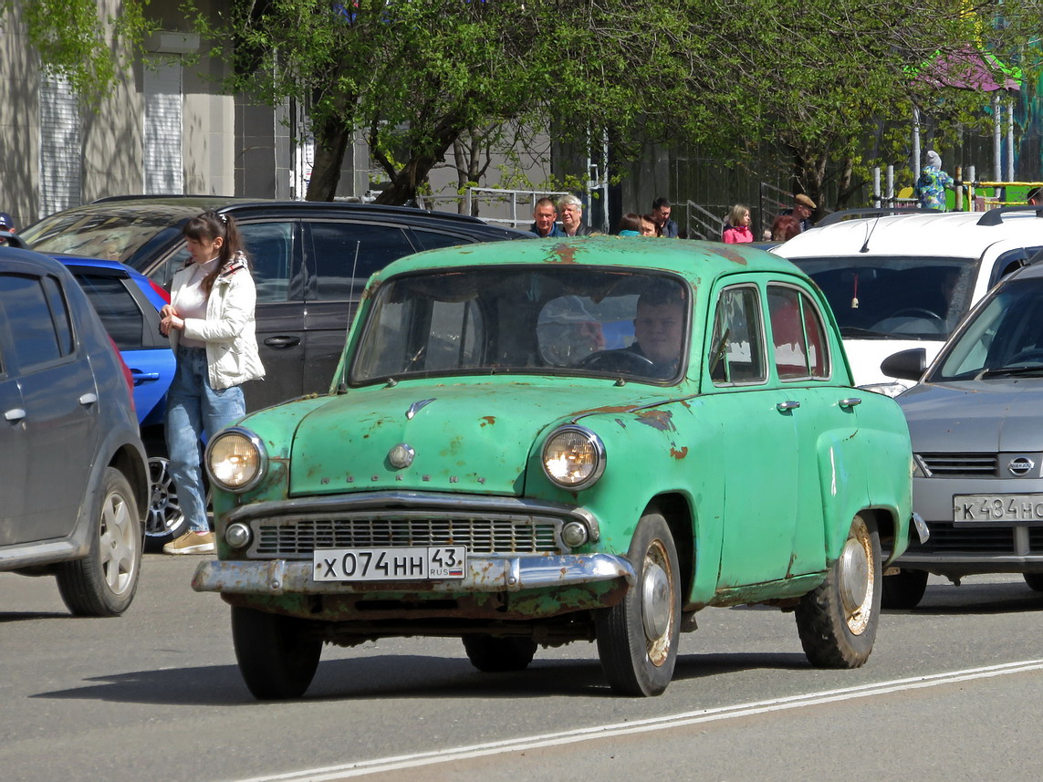 Кировская область, № Х 074 НН 43 — Москвич-407 '58-63