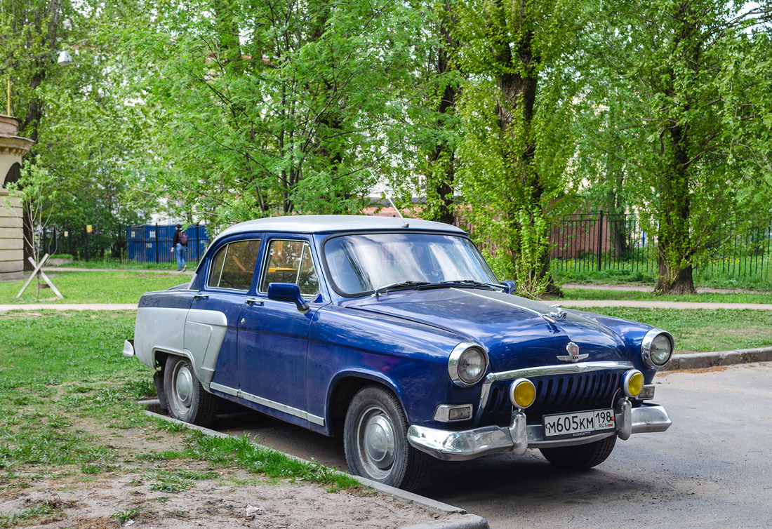 Санкт-Петербург, № М 605 КМ 198 — ГАЗ-21 Волга (общая модель)