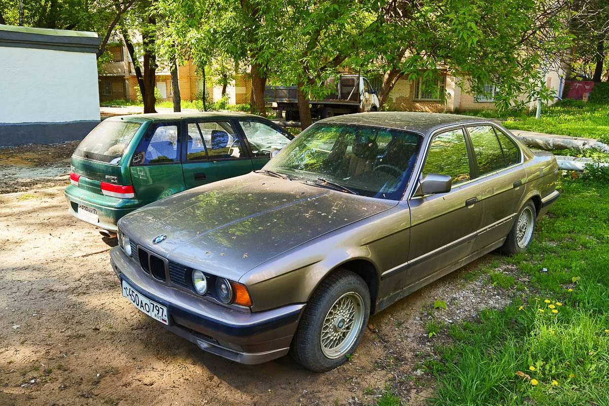 Москва, № С 450 АО 797 — BMW 5 Series (E34) '87-96