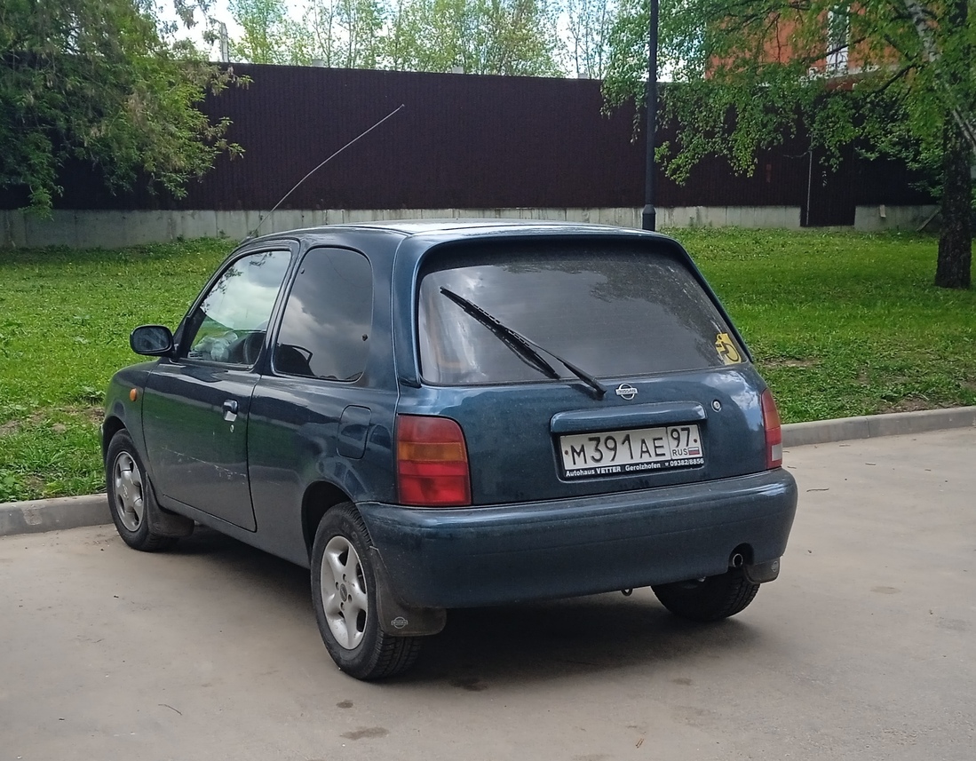 Москва, № М 391 АЕ 97 — Nissan Micra (K11) '92-03