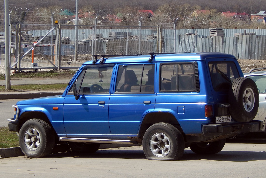 Самарская область, № М 552 ВК 163 — Mitsubishi Pajero (1G) '82-91