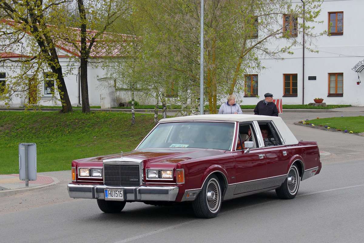 Литва, № H01515 — Lincoln Town Car (1G) '81-89; Литва — Mes važiuojame 2022
