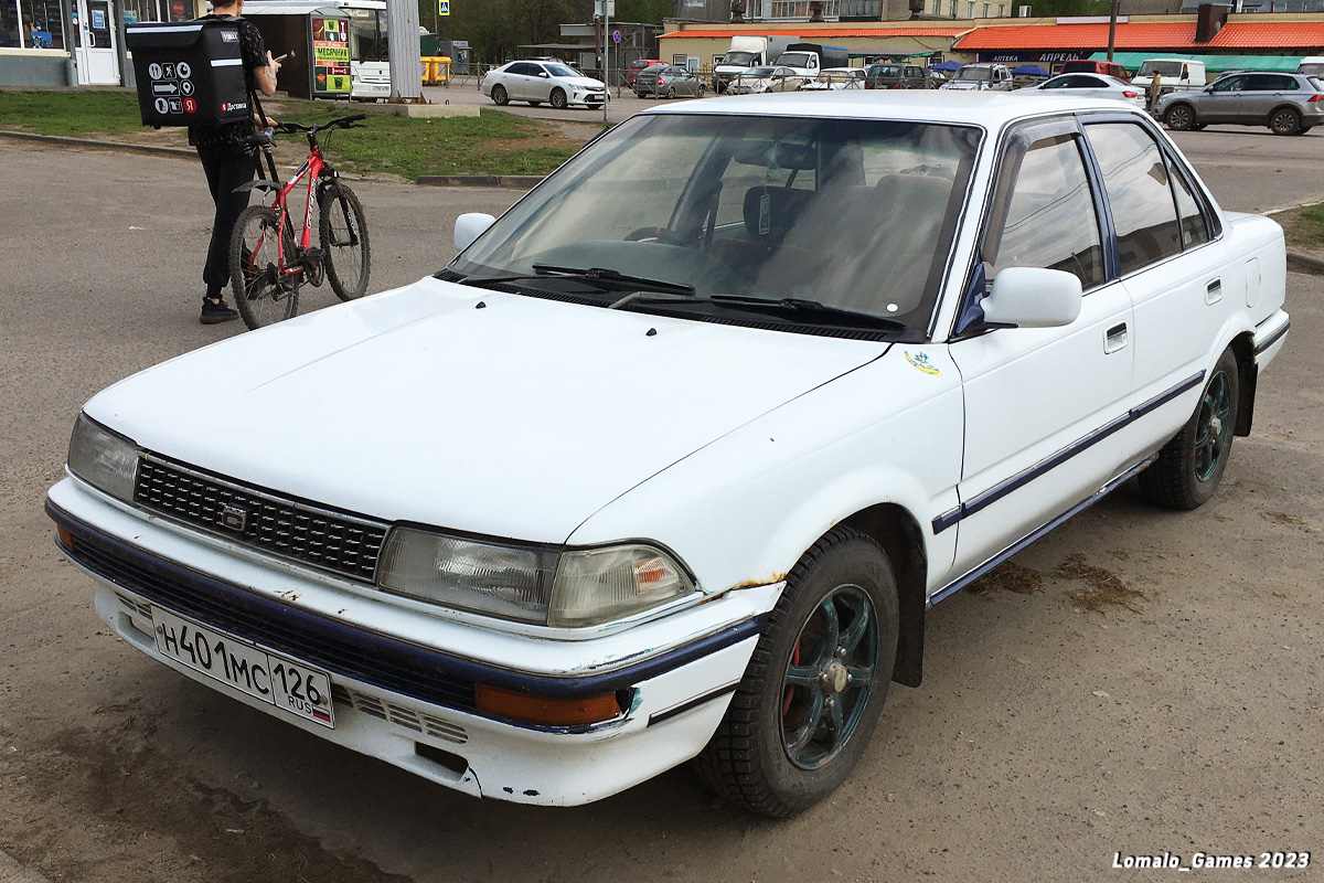 Тамбовская область, № Н 401 МС 126 — Toyota Corolla (E90) '87-92