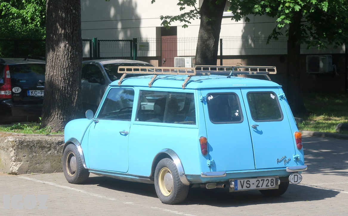 Латвия, № VS-2728 — Austin Mini '59-00