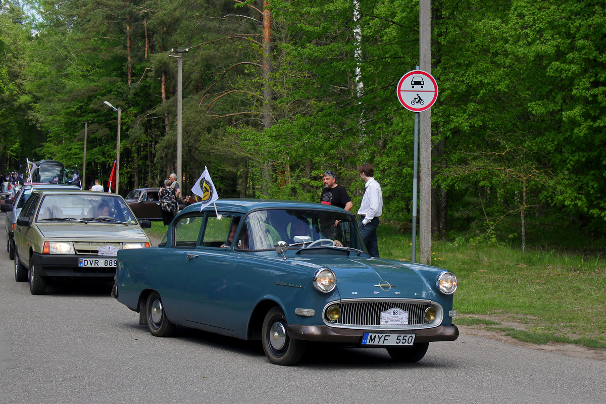 Литва, № MYF 550 — Opel Rekord (P1) '57-60; Литва — Eugenijau, mes dar važiuojame 10