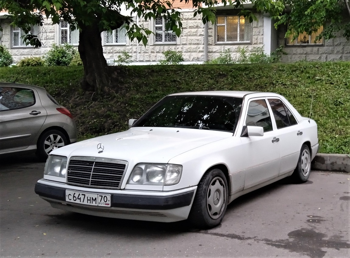 Томская область, № С 647 НМ 70 — Mercedes-Benz (W124) '84-96