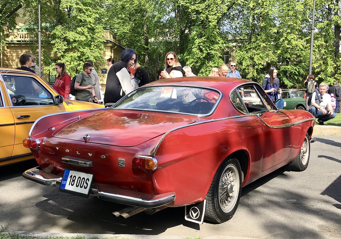 Эстония, № 18 00S — Volvo P1800 (P1800/1800S /1800E/1800ES) '61–73; Санкт-Петербург — Международный транспортный фестиваль "SPb TransportFest 2023"