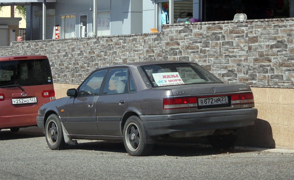 Краснодарский край, № В 672 НМ 23 — Mazda 626/Capella (GD/GV) '87-92