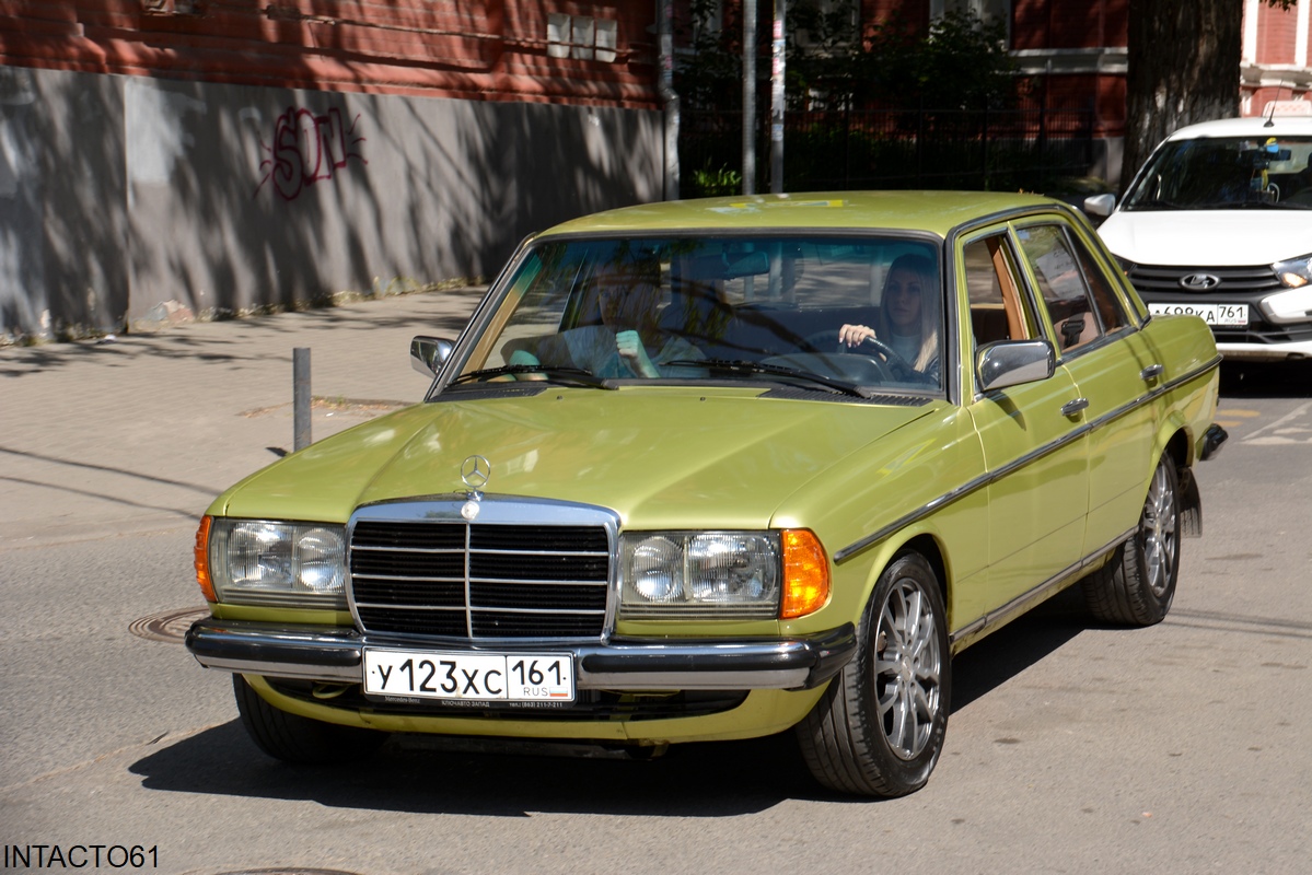 Ростовская область, № У 123 ХС 123 — Mercedes-Benz (W123) '76-86; Ростовская область — Retro Motor Show_2023_Май