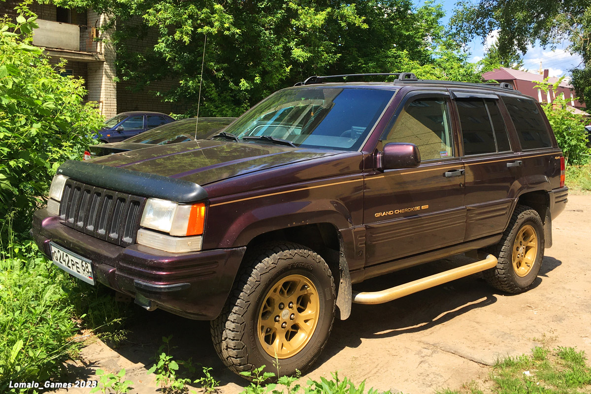 Тамбовская область, № О 242 РЕ 68 — Jeep Grand Cherokee (ZJ) '92-98