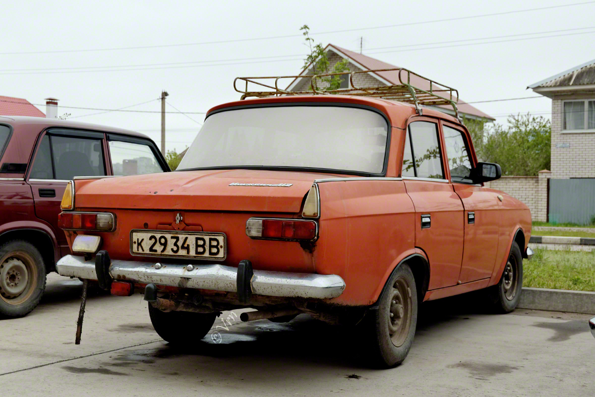 Воронежская область, № К 2934 ВВ — Москвич-412ИЭ-028 (Иж) '82-97