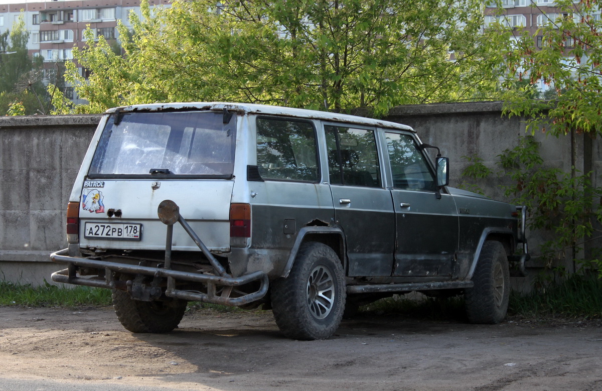 Псковская область, № А 272 РВ 178 — Nissan Patrol/Safari (160) '80-89