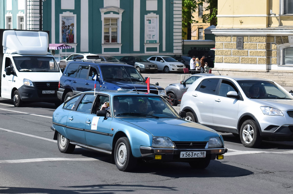 Санкт-Петербург, № Х 563 РС 98 — Citroën CX '74-91; Санкт-Петербург — Международный транспортный фестиваль "SPb TransportFest 2023"