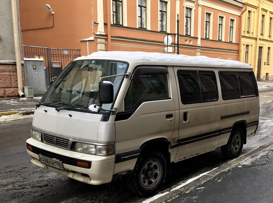 Санкт-Петербург, № А 286 ТР 198 — Nissan Caravan (E24) '86-01