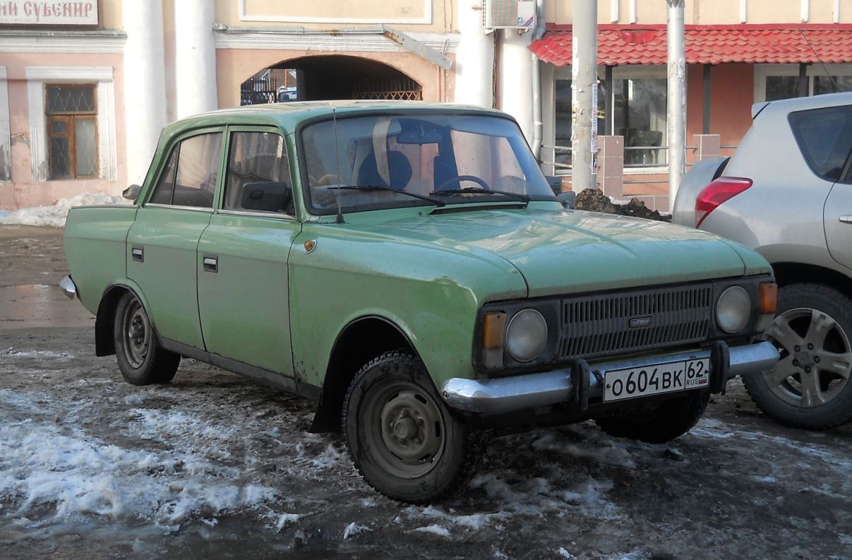 Рязанская область, № О 604 ВК 62 — Москвич-412ИЭ-028 (Иж) '82-97