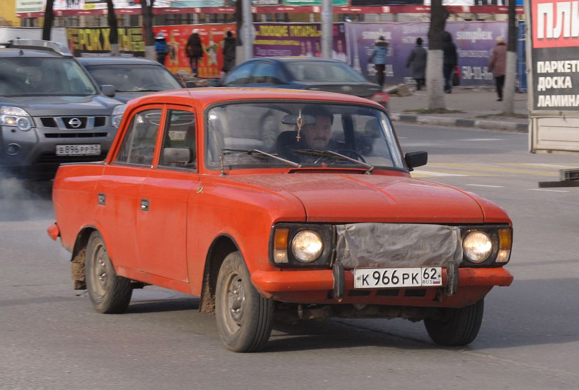 Рязанская область, № К 966 РК 62 — Москвич-412ИЭ-029 (Иж) '82-97