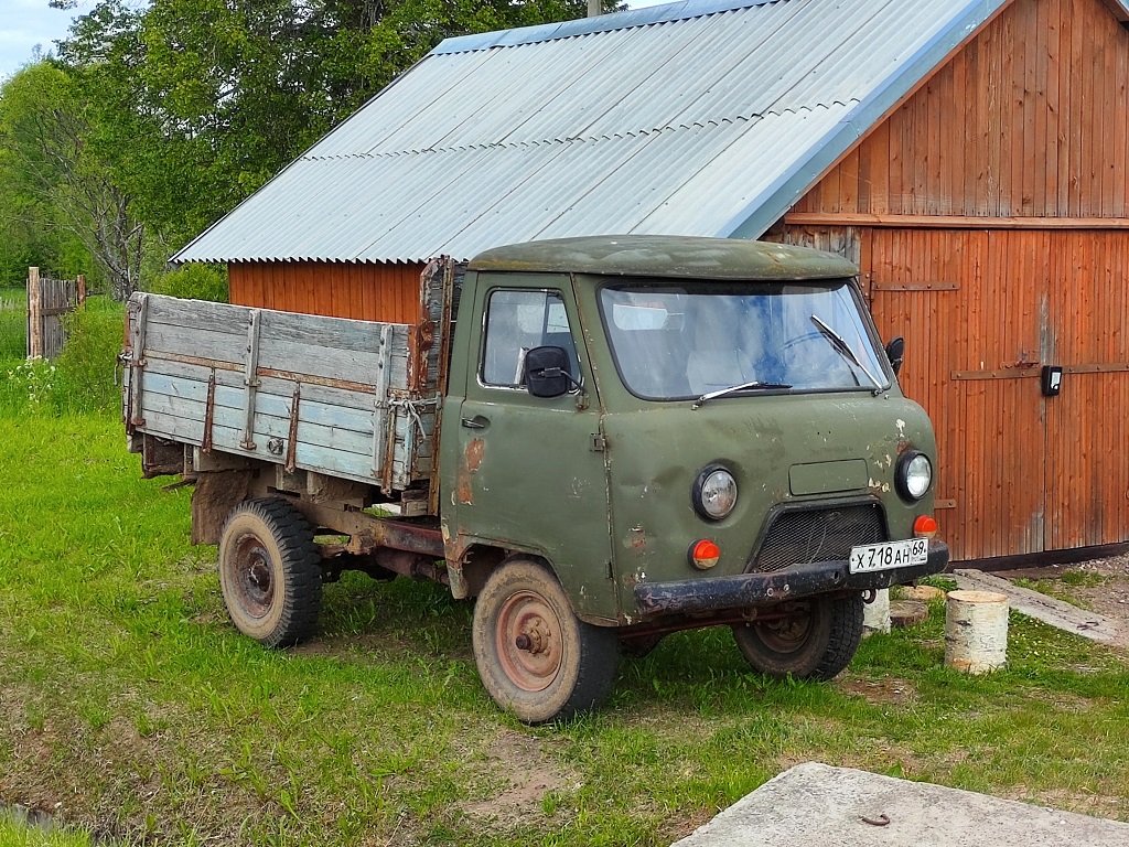 Тверская область, № Х 718 АН 69 — УАЗ (Общая модель)