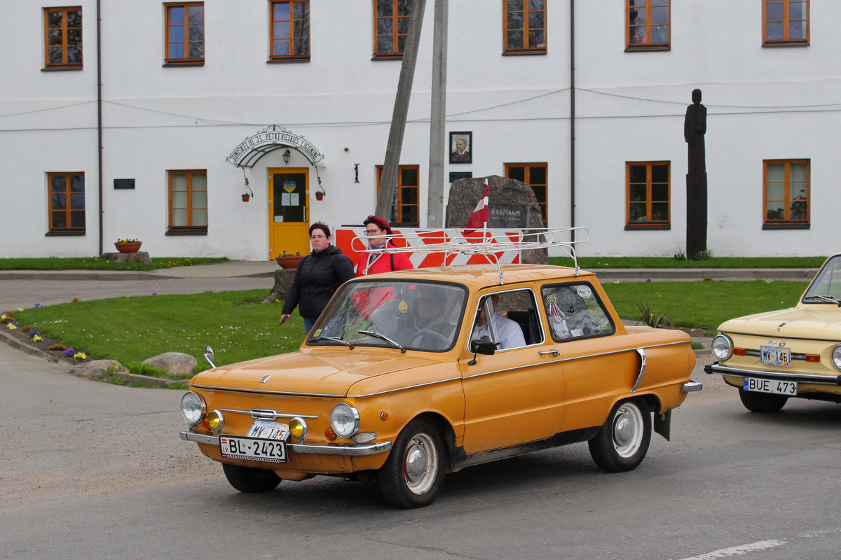 Латвия, № BL-2423 — ЗАЗ-968 / 968А Запорожец '71-79; Литва — Mes važiuojame 2022