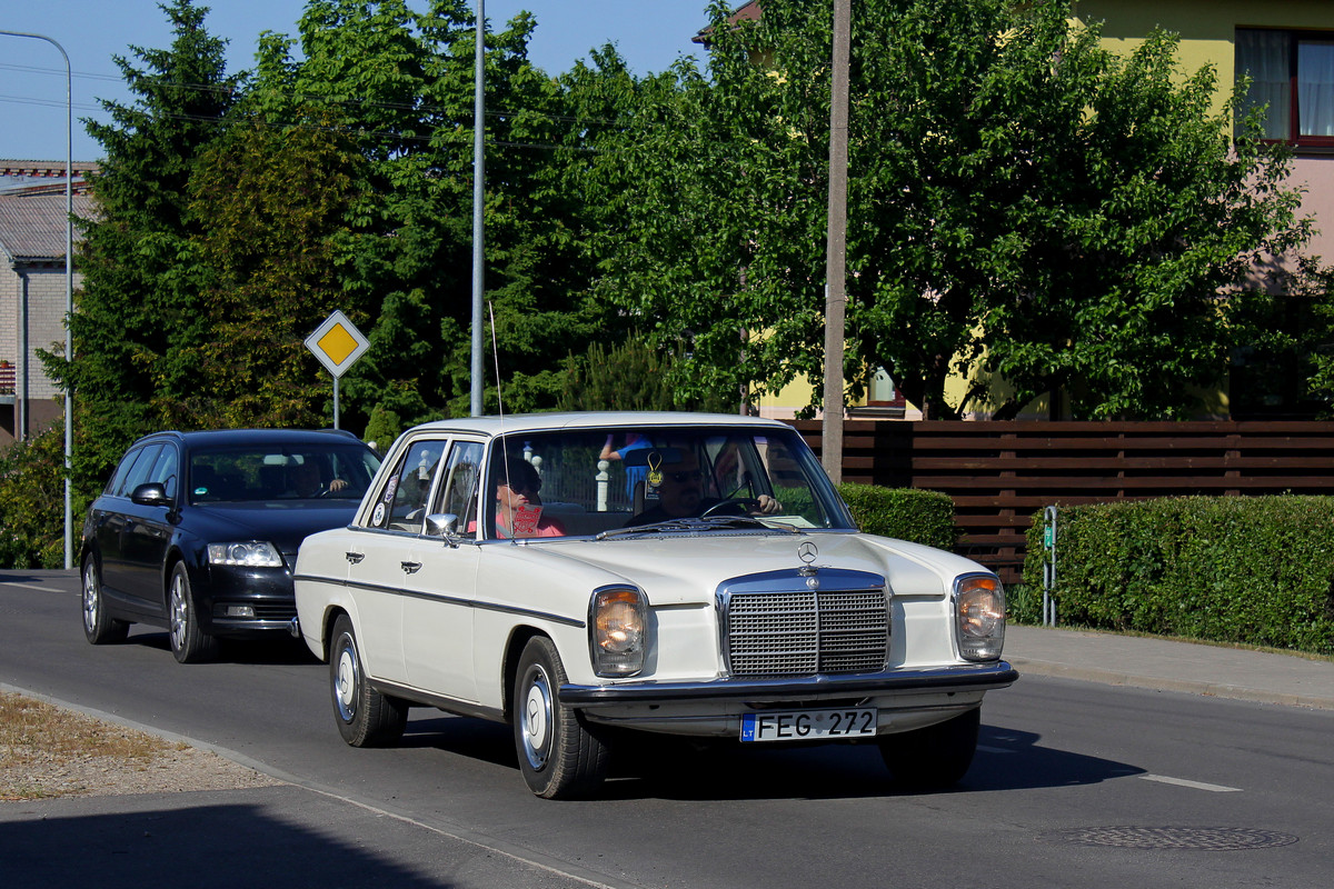 Литва, № FEG 272 — Mercedes-Benz (W114/W115) '72-76; Литва — Laiko ratai 2023
