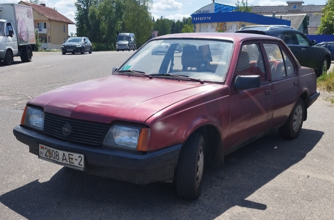 Витебская область, № 2908 АЕ-2 — Opel Ascona (C) '81-88