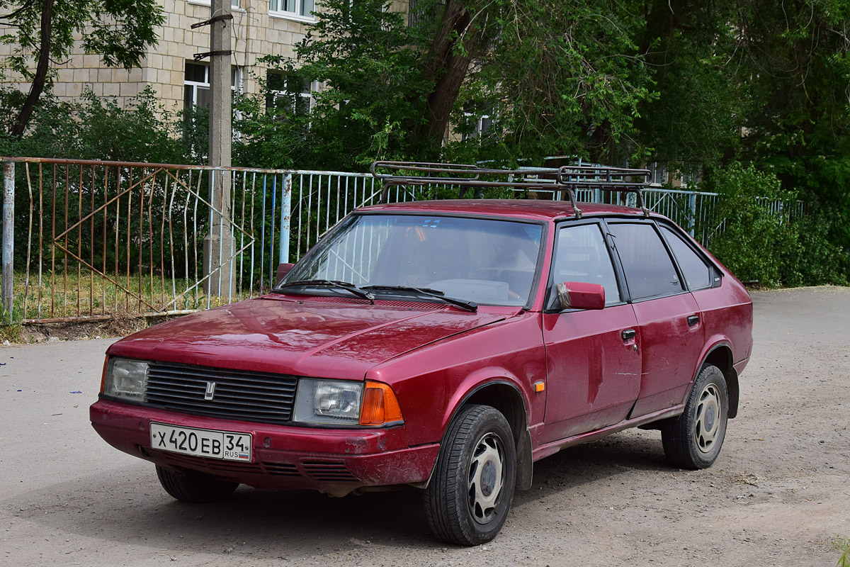 Волгоградская область, № Х 420 ЕВ 34 — Москвич-2141 '86-98