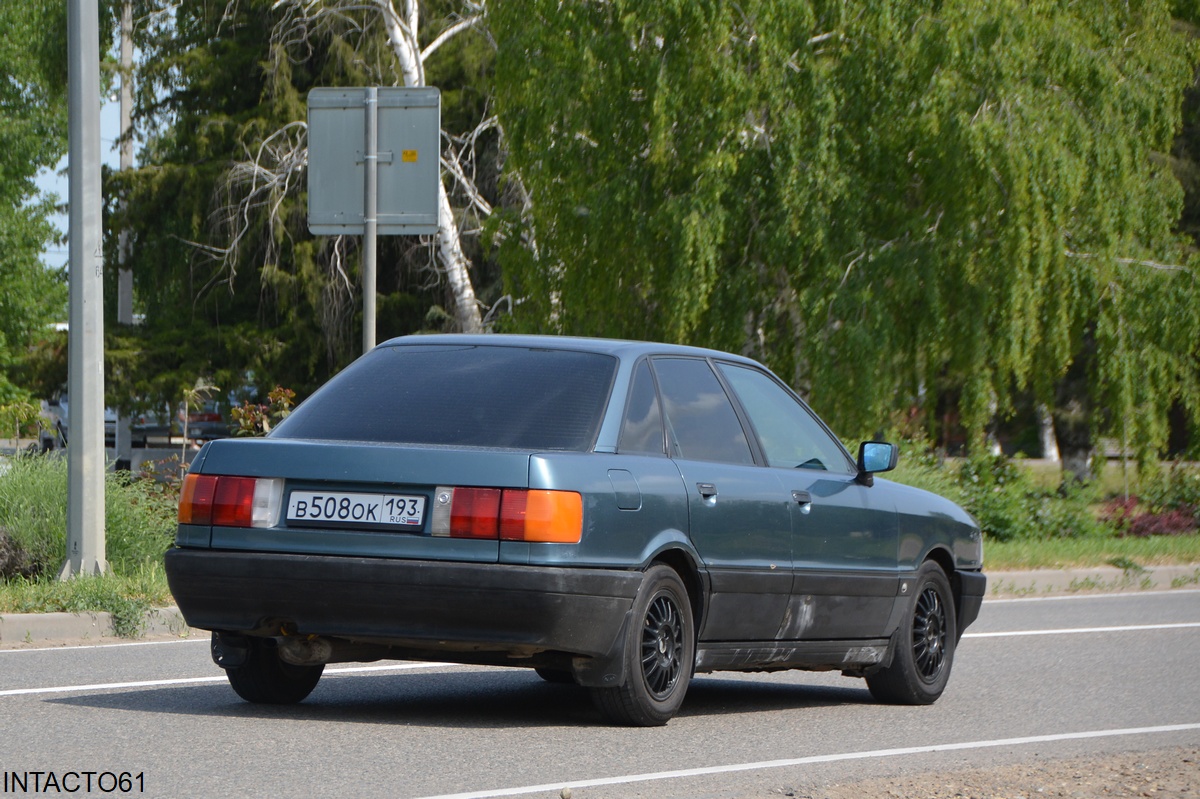 Краснодарский край, № В 508 ОК 193 — Audi 80 (B3) '86-91