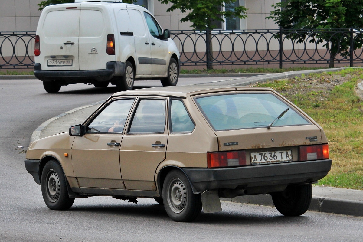 Тамбовская область, № Д 7636 ТА — ВАЗ-2109 '87-93