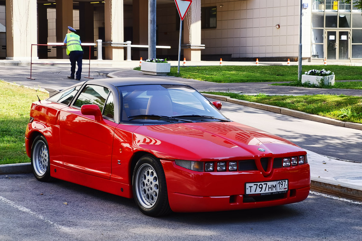 Москва, № Т 797 НМ 197 — Alfa Romeo S.Z./R.Z. '89-93