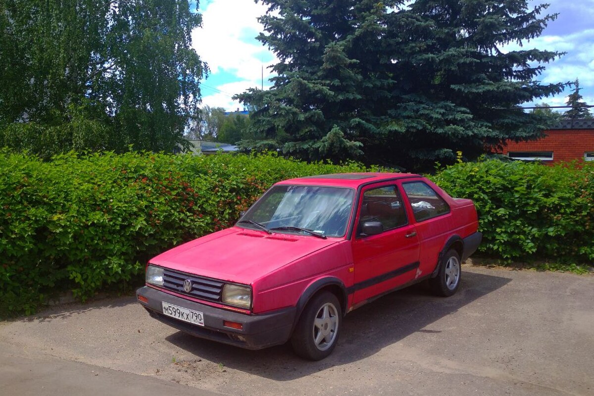 Московская область, № М 599 КХ 790 — Volkswagen Jetta Mk2 (Typ 16) '84-92