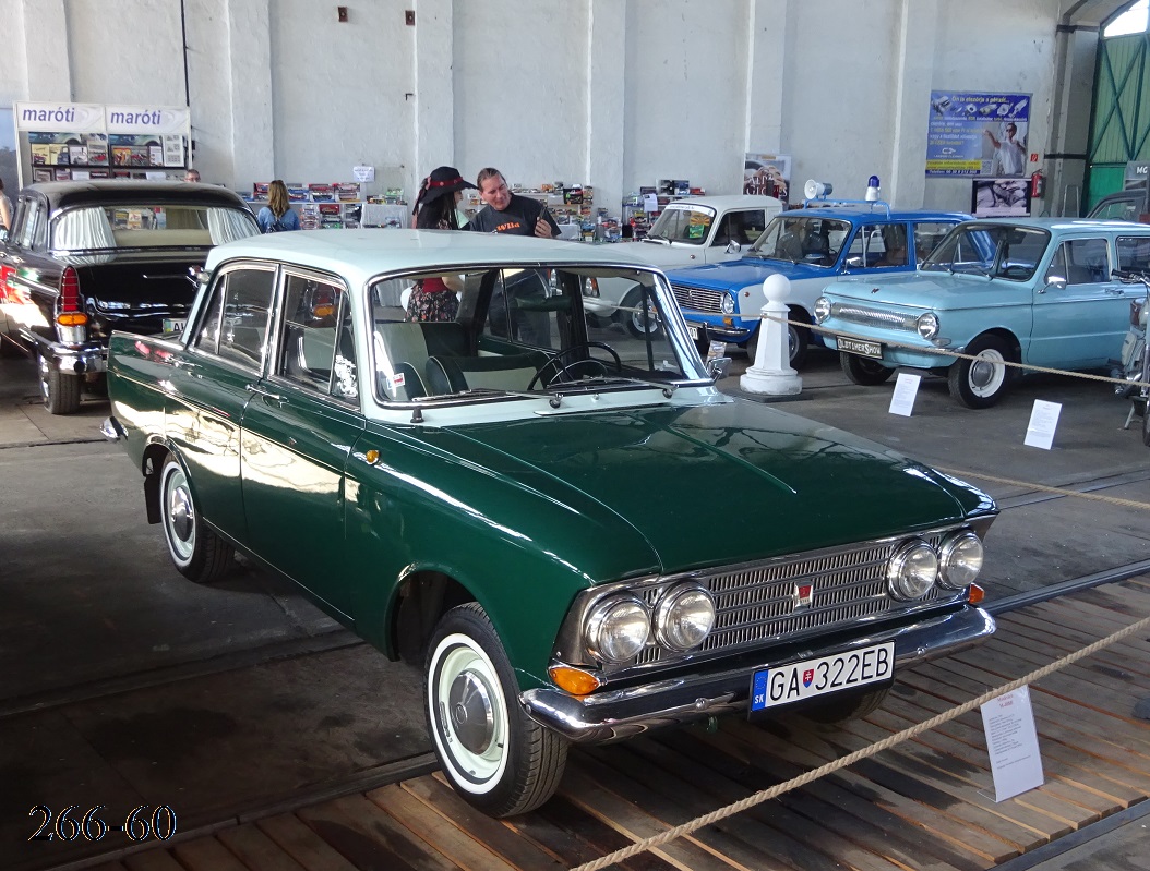 Словакия, № GA-322EB — Москвич-408 '64-69; Венгрия — Oldtimer Show 2022