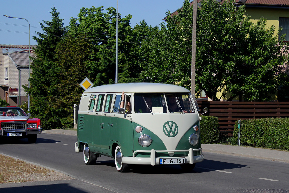 Литва, № FJG 191 — Volkswagen Typ 2 (T1) '62-75; Литва — Laiko ratai 2023
