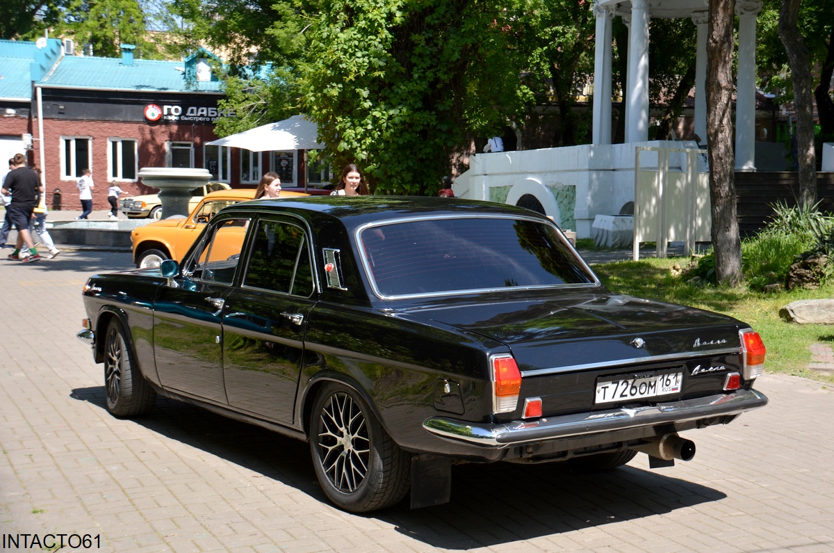 Ростовская область, № Т 726 ОМ 161 — ГАЗ-24 Волга '68-86; Ростовская область — Retro Motor Show_2023_Май