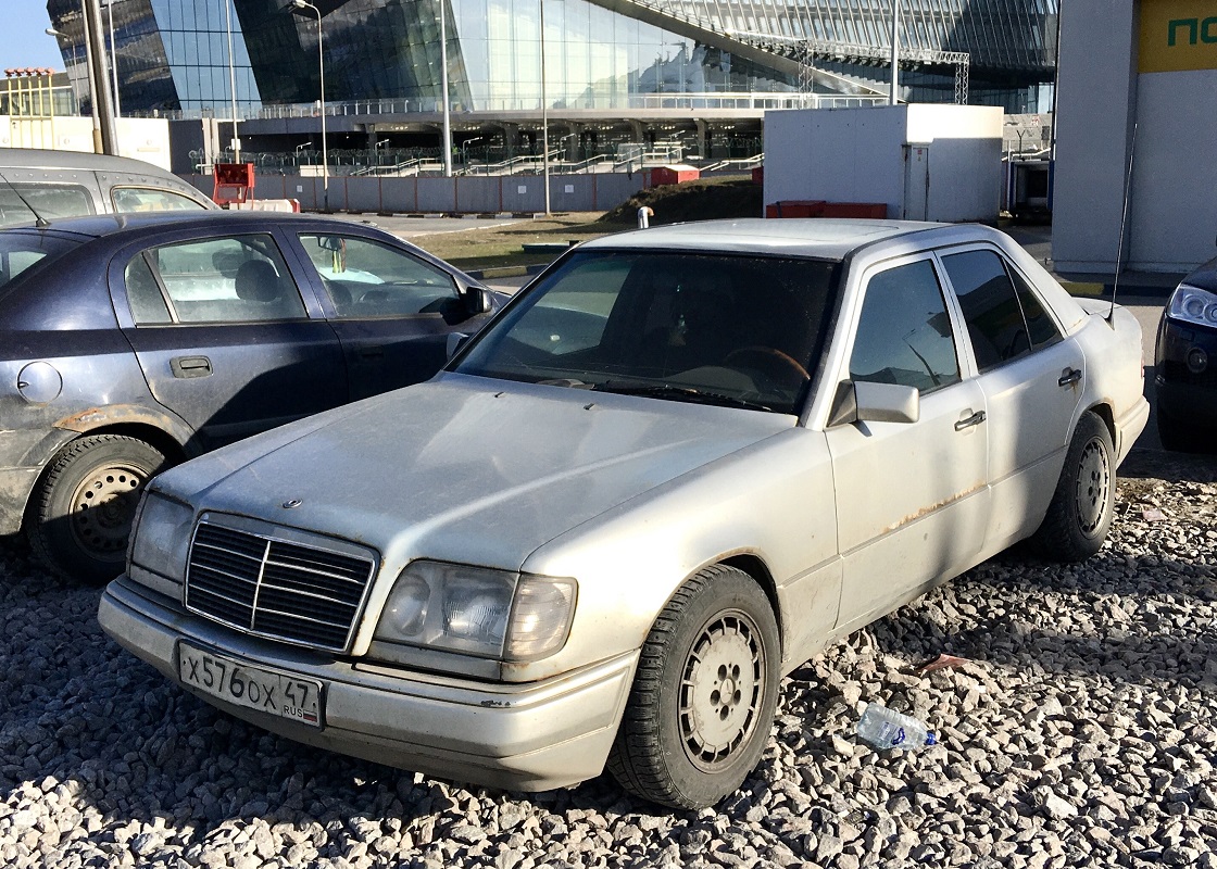 Ленинградская область, № Х 576 ОХ 47 — Mercedes-Benz (W124) '84-96