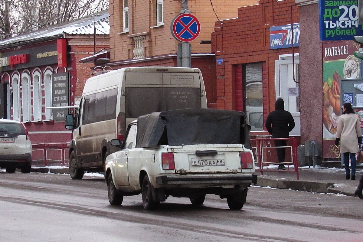 Тамбовская область, № Е 470 АА 68 — ВАЗ-21043-33 '87-95