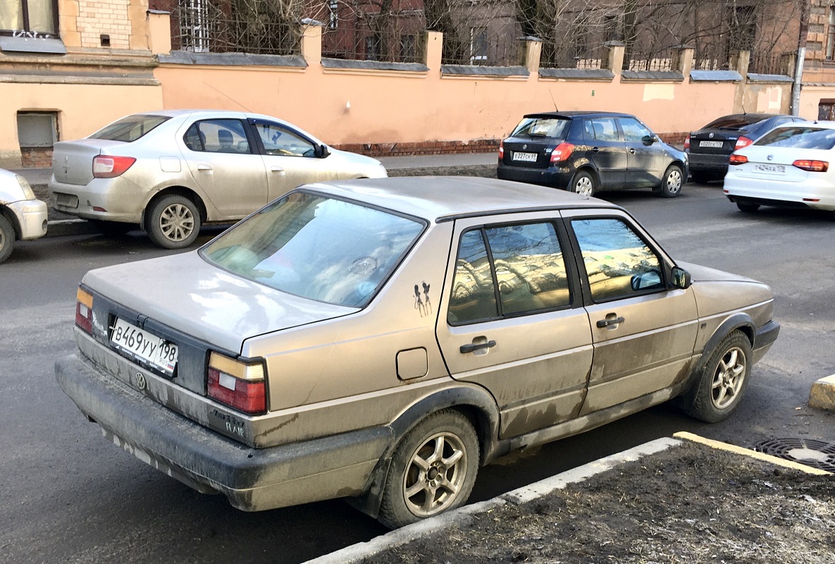 Санкт-Петербург, № В 469 УУ 198 — Volkswagen Jetta Mk2 (Typ 16) '84-92