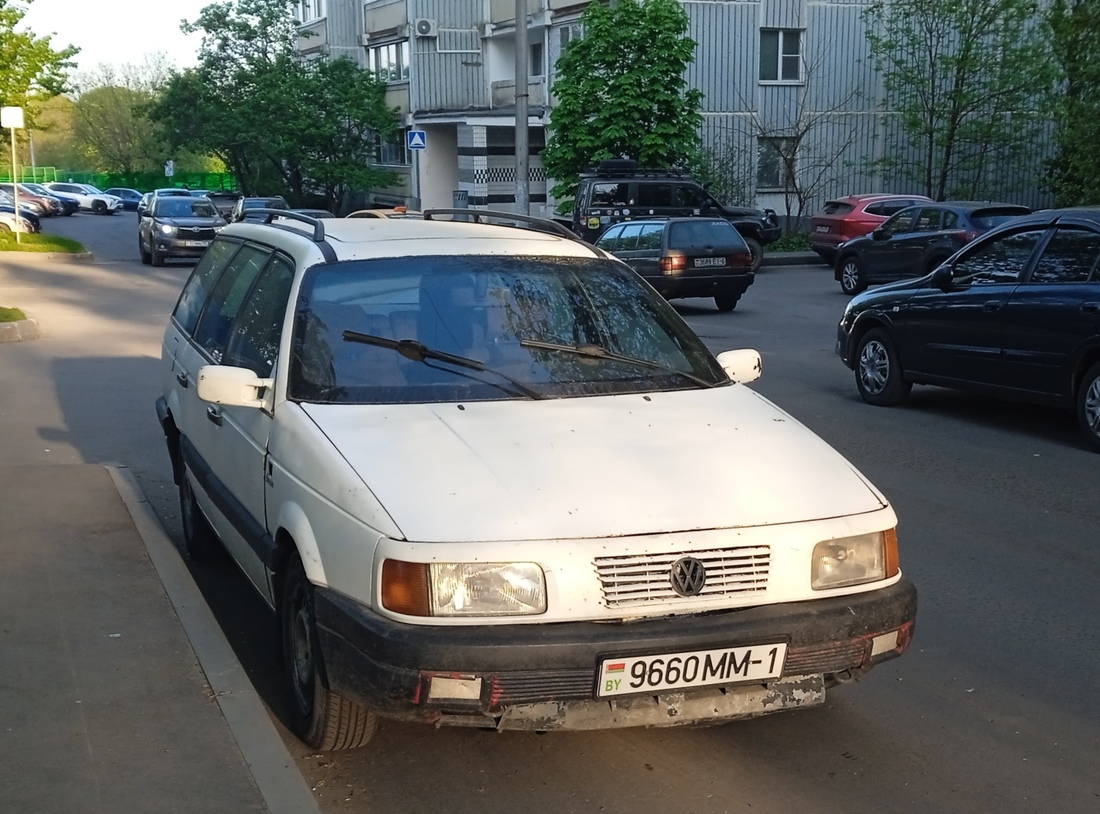 Брестская область, № 9660 ММ-1 — Volkswagen Passat (B3) '88-93