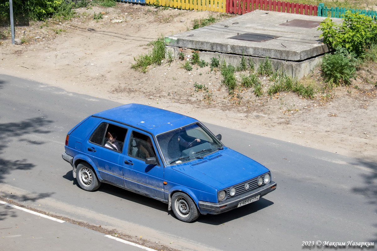 Рязанская область, № Х 464 КО 62 — Volkswagen Golf (Typ 19) '83-92