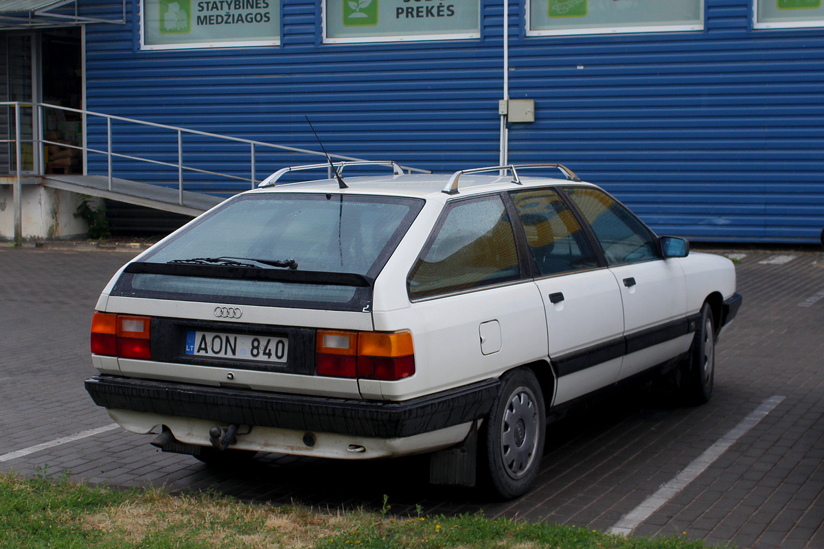 Литва, № AON 840 — Audi 100 Avant (C3) '82-91