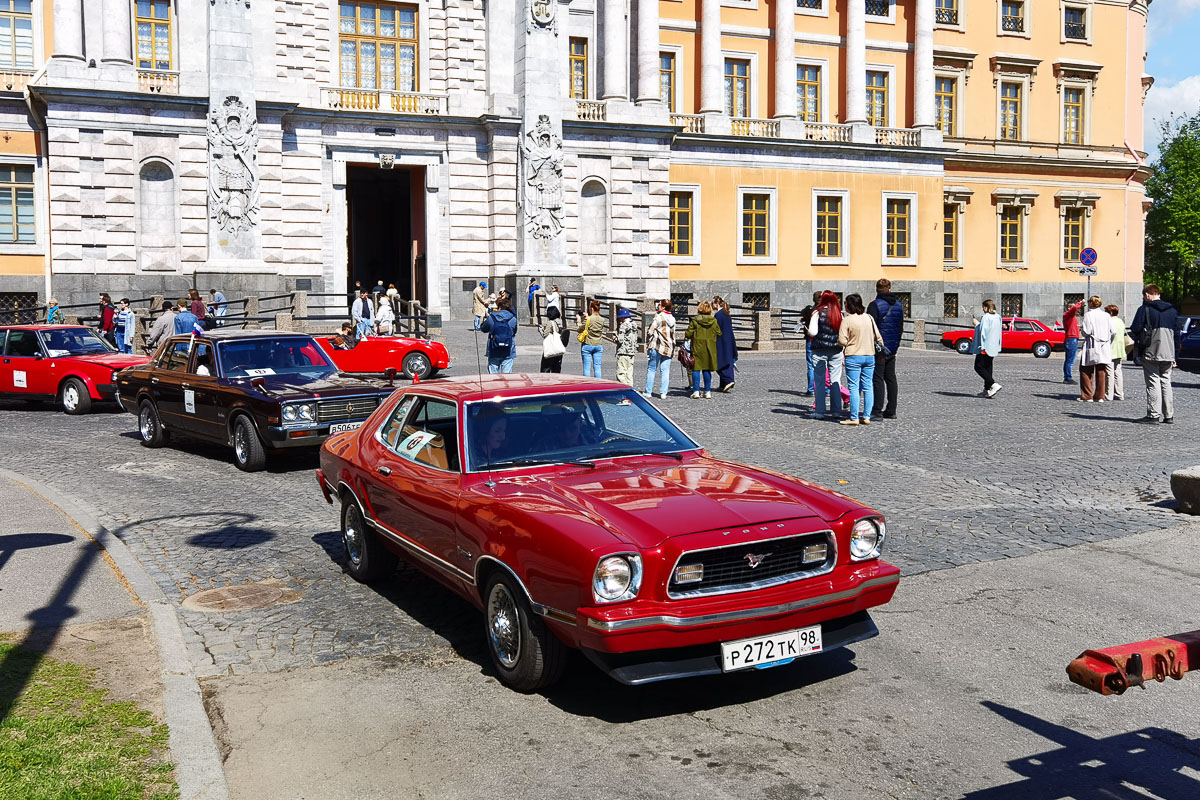 Санкт-Петербург, № Р 272 ТК 98 — Ford Mustang (2G) '74-78; Санкт-Петербург — Международный транспортный фестиваль "SPb TransportFest 2023"