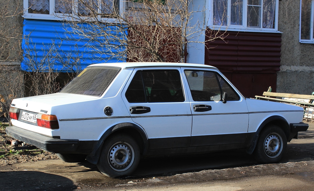 Тамбовская область, № А 072 НК 68 — Volkswagen Jetta Mk1 (Typ 16) '79-84