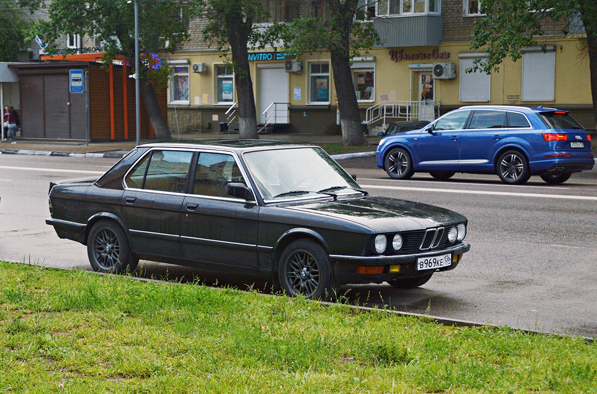 Воронежская область, № В 969 КЕ 136 — BMW 5 Series (E28) '82-88