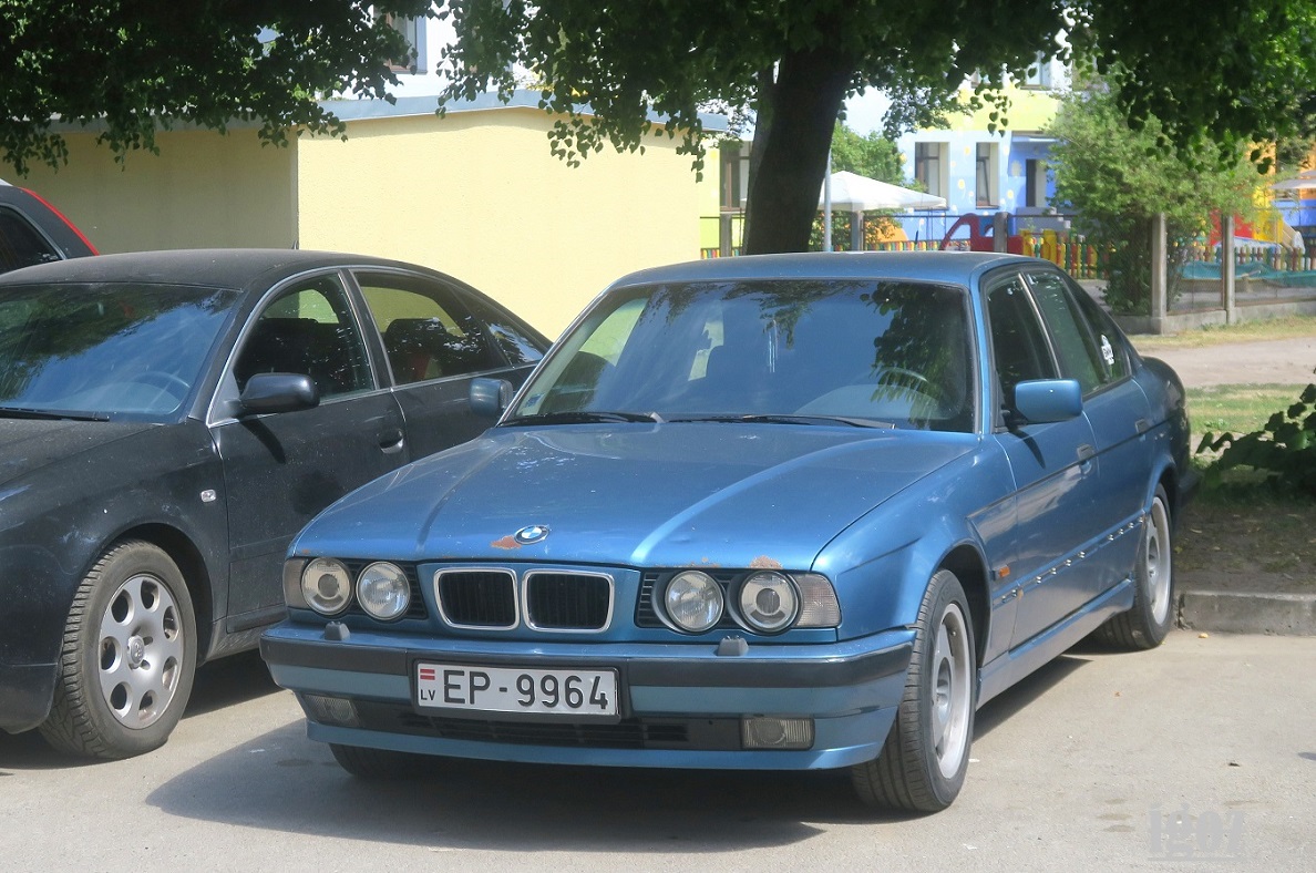 Латвия, № EP-9964 — BMW 5 Series (E34) '87-96