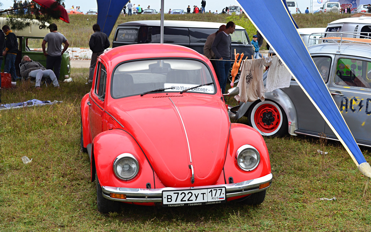 Москва, № В 722 УТ 177 — Volkswagen Käfer (общая модель); Калужская область — Автомобильный фестиваль "Автострада"