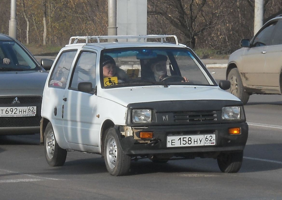 Рязанская область, № Е 158 НУ 62 — ВАЗ-1111 Ока (СеАЗ) '95-08