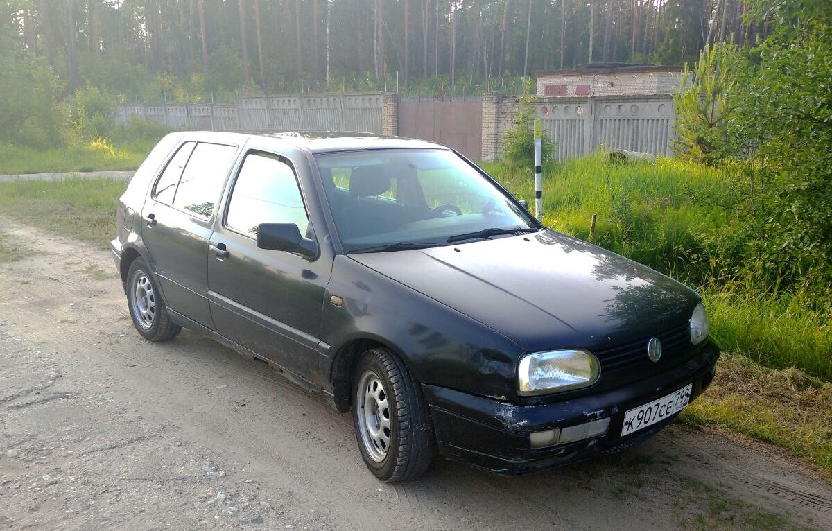 Москва, № К 907 СЕ 799 — Volkswagen Golf III '91-98