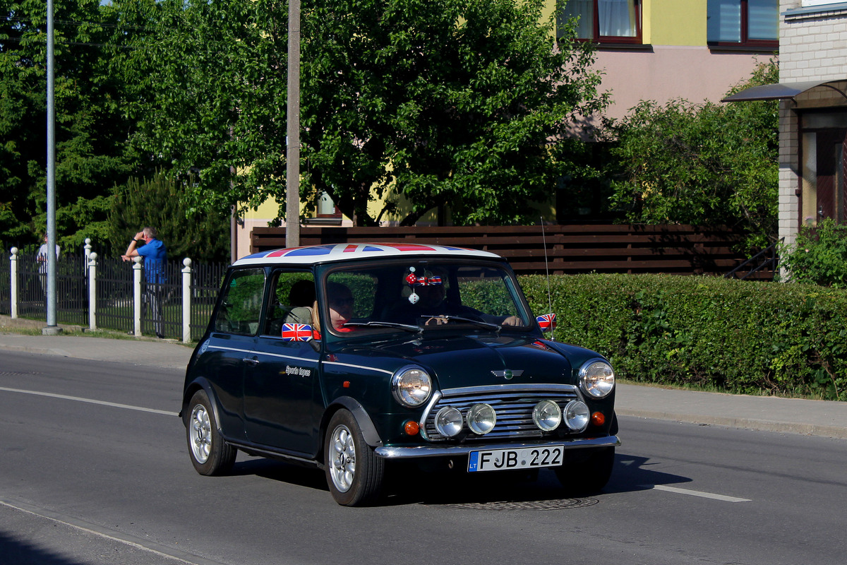 Литва, № FJB 222 — Rover Mini '86-00; Литва — Laiko ratai 2023