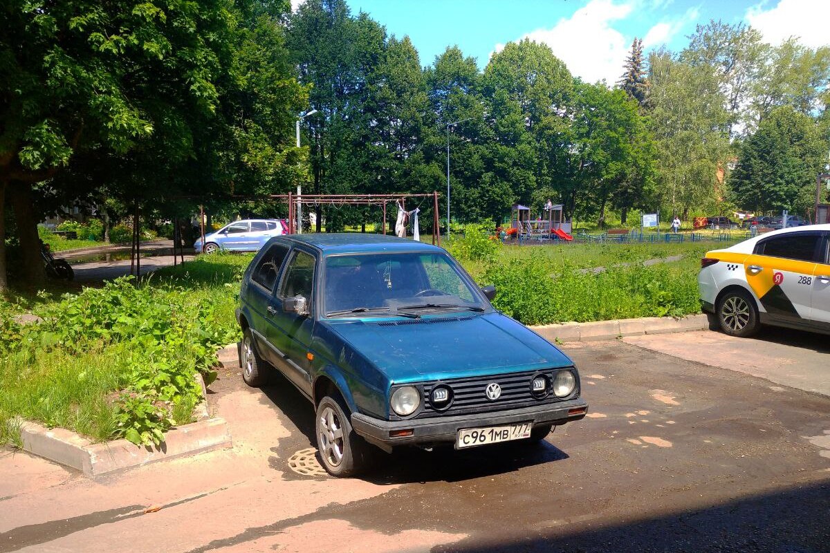 Московская область, № С 961 МВ 777 — Volkswagen Golf (Typ 19) '83-92