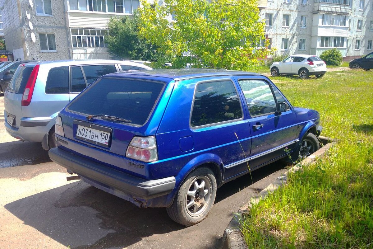 Московская область, № Н 031 ВН 150 — Volkswagen Golf (Typ 19) '83-92
